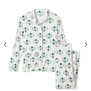 Pickle ball long pajama set